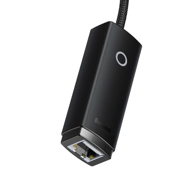 Network adapter Baseus Lite Series USB-C to RJ45 (black) - Image 4