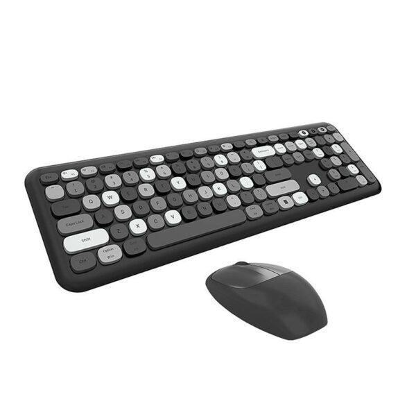 Wireless keyboard + mouse set MOFII 666 2.4G (Black) - Image 2