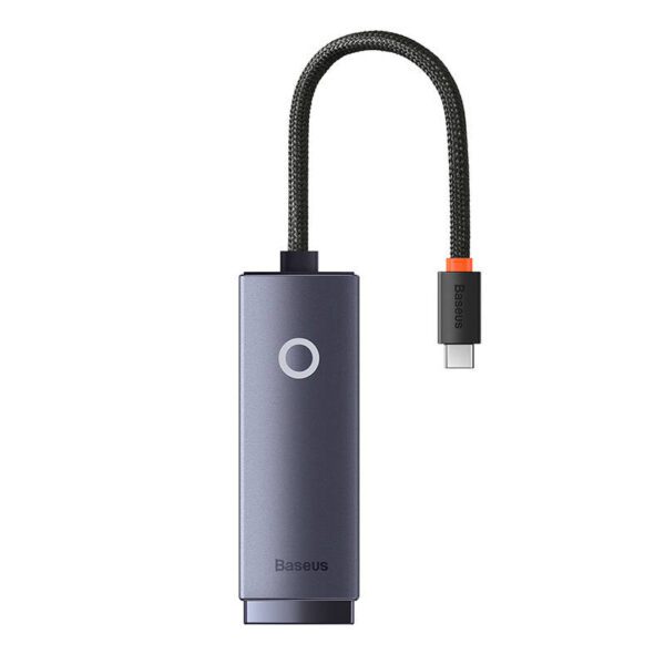 Network adapter Baseus Lite Series USB-C to RJ45 (grey) - Image 2