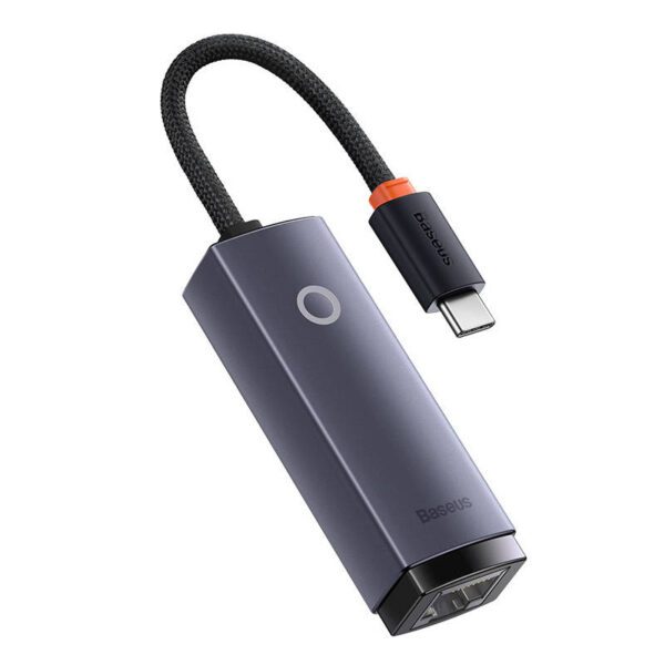 Network adapter Baseus Lite Series USB-C to RJ45 (grey) - Image 7