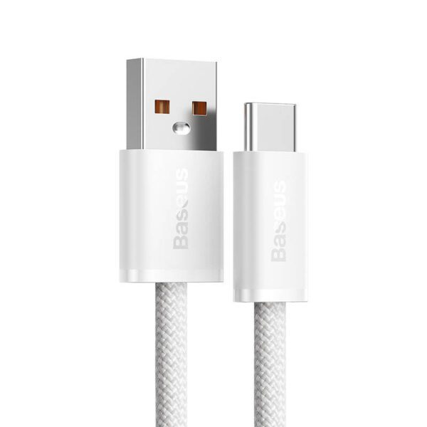 Cable USB to USB-C Baseus Dynamic Series, 100W, 2m (white) - Image 6