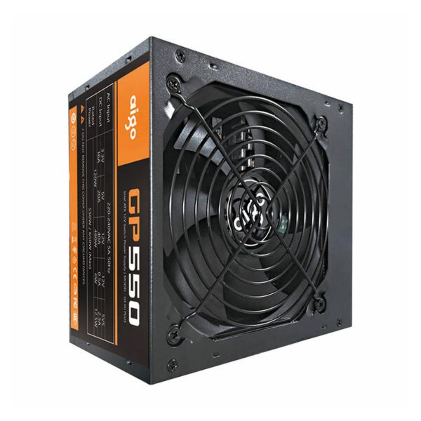 Computer Power Supply Aigo GP550 80 Plus Bronze 650W (black) - Image 2