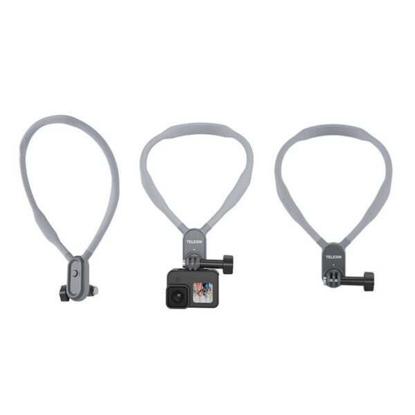 Telesin neckband with mount for sports cameras / phones (TE-HNB-001) - Image 6