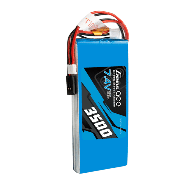 Battery LiPo Gens Ace 3500mAh 7,4V 1C 2S1P RX/TX - Image 4
