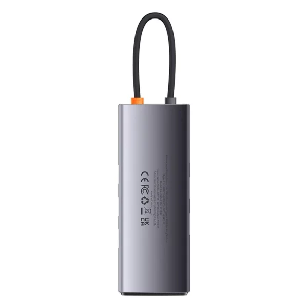 Hub 7in1 Baseus Metal Gleam Series, USB-C to 3x USB 3.0 + HDMI + USB-C PD + VGA + Ethernet RJ45 - Image 5