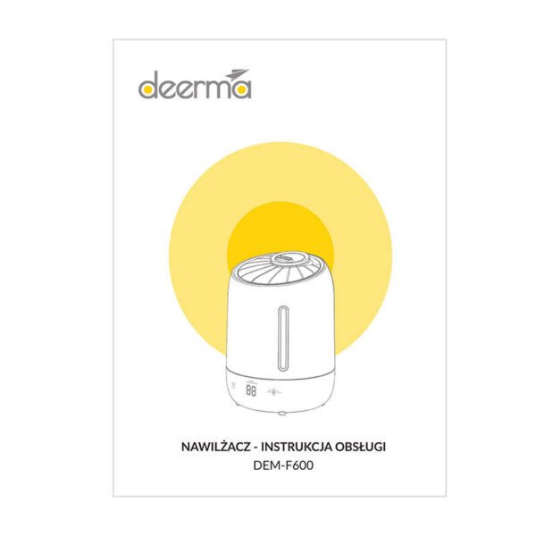 Ultrasonic humidifier Deerma F600 black - Image 7
