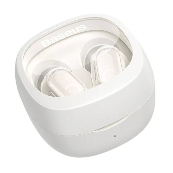Wireless headphones Baseus Bowie WM02 TWS, Bluetooth 5.0 (white) - Image 3