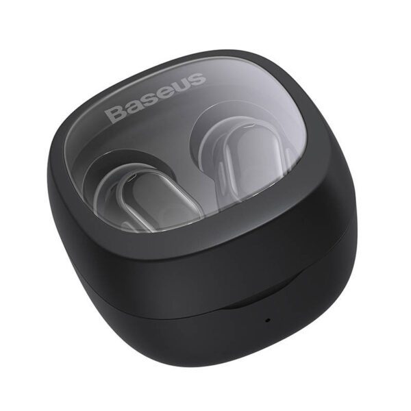 Wireless headphones Baseus Bowie WM02 TWS, Bluetooth 5.0 (black) - Image 5