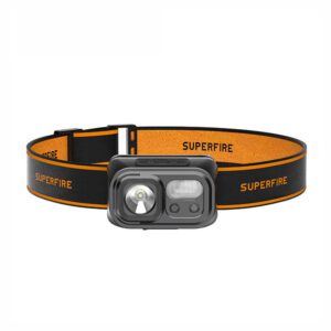 Superfire HL23 headlamp flashlight, 220lm, USB-C