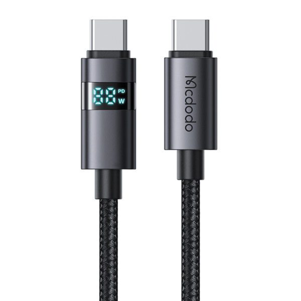 Mcdodo CA-5610 USB-C to USB-C cable, 100W, LED display, 1.2m - Image 2