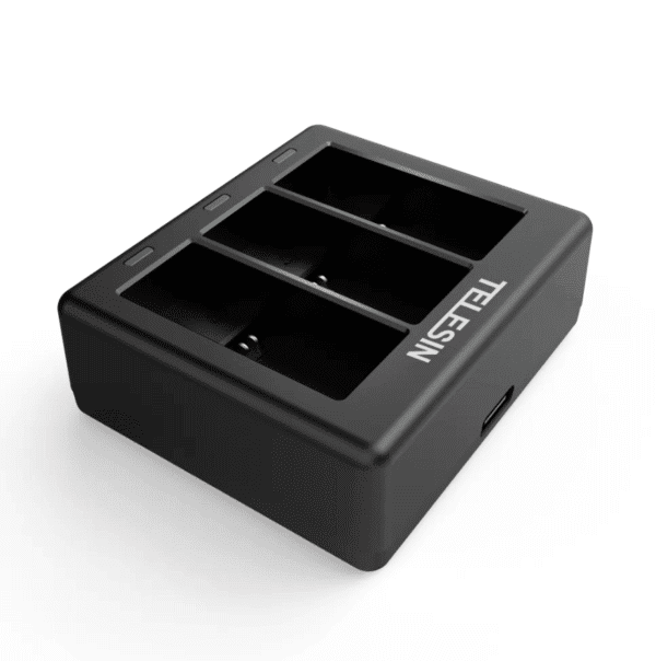 3-slot charger Telesin for GoPro Hero 12 / Hero 11 / Hero 10 / Hero 9 - Image 2