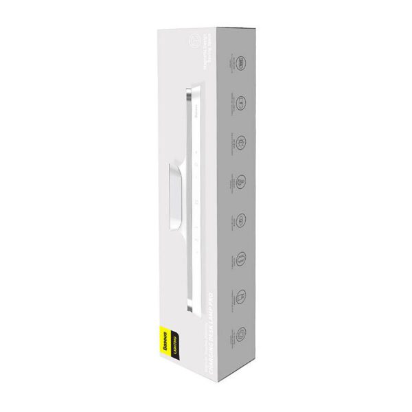Baseus Magnetic Stepless Lamp Pro, with a touch panel (white) - Image 9