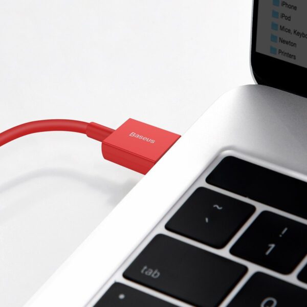 Baseus Superior Series Cable USB to iP 2.4A 1m (red) - Image 9
