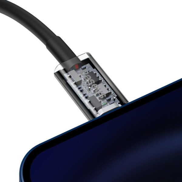 Baseus Superior Series Cable USB-C to iP, 20W, PD, 1m (black) - Image 7