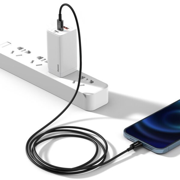 Baseus Superior Series Cable USB-C to iP, 20W, PD, 1m (black) - Image 10