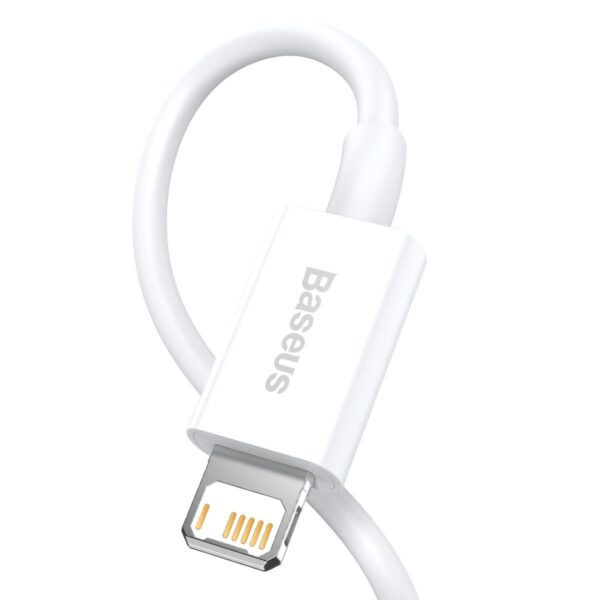 Baseus Superior Series Cable USB to Lightning 2.4A 1,5m (white) - Image 11