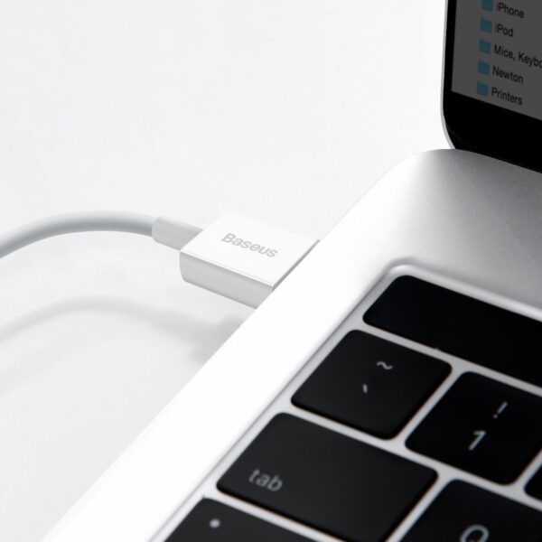 Baseus Superior Series Cable USB to Lightning, 2.4A, 0,25m (white) - Image 9