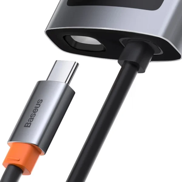 Hub 4in1 Baseus Metal Gleam Series, USB-C to USB 3.0 + USB 2.0 + HDMI + USB-C PD - Image 7