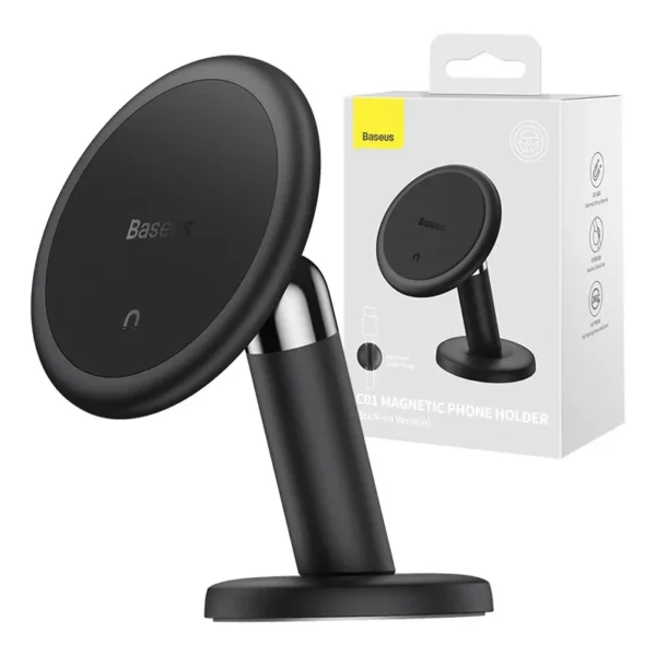 Baseus C01 Magnetic Car Holder for Dashboard (black) - Image 6