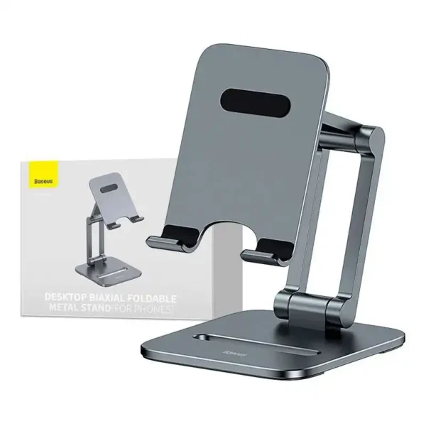 Stand holder Baseus Biaxial for phone (grey) - Image 7