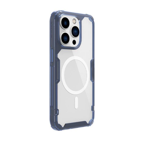 Magnetic Case Nillkin Nature TPU Pro for Apple iPhone 14 Pro (Blue) - Image 3