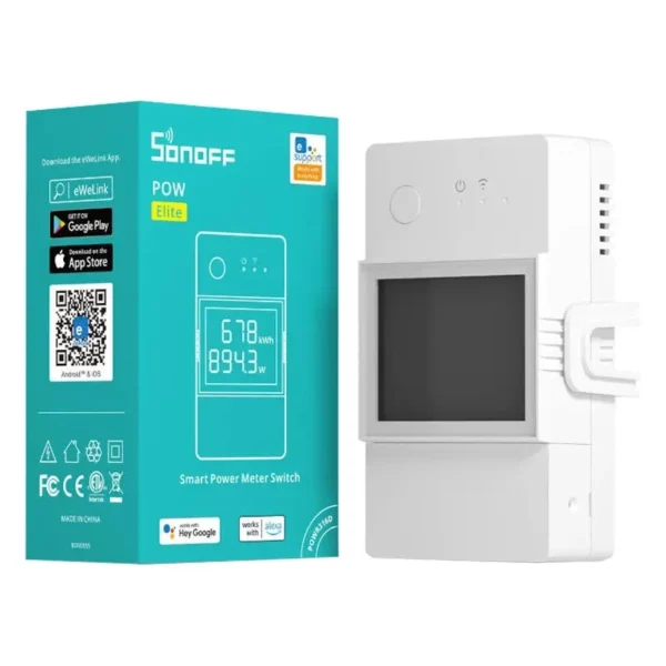WiFi Smart power meter switch Sonoff POWR316D - Image 3