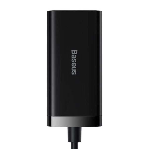 Baseus GaN3 Pro wall charger 2xUSB-C + 2xUSB, 100W (black) - Image 6