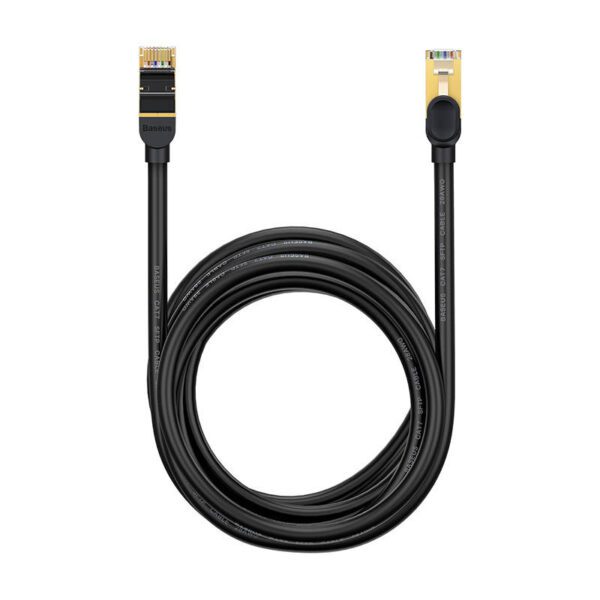 Baseus Ethernet RJ45, 10Gbps, 8m network cable (black) - Image 2
