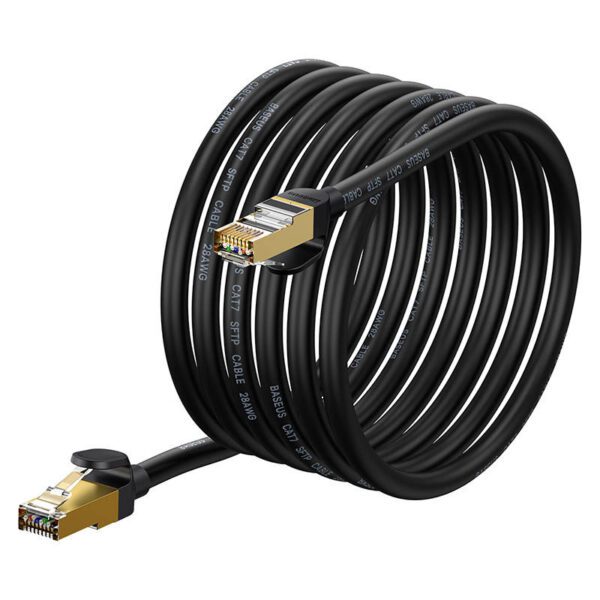 Baseus Ethernet RJ45, 10Gbps, 5m network cable (black) - Image 3