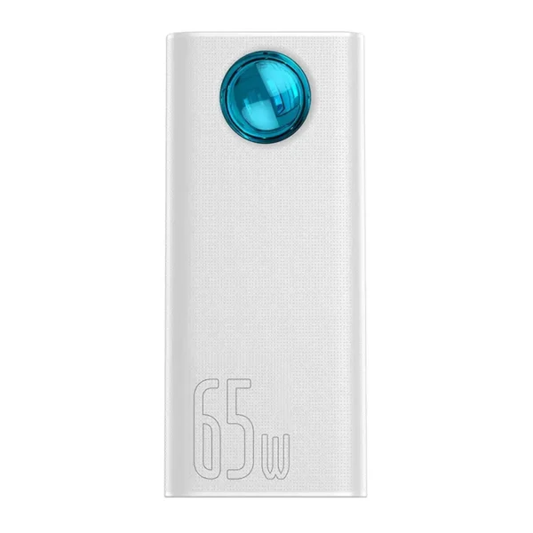 Powerbank Baseus Amblight 30000mAh, 4xUSB, USB-C, 65W (white) - Image 2