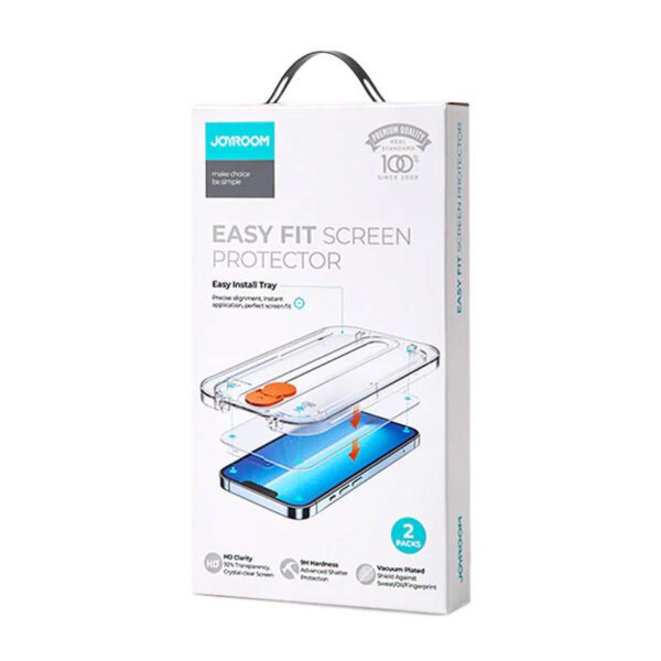 Full screen tempered glass Joyroom Easy Fit JR-H11 for Apple iPhone 14 Plus 6.7 " - Image 3
