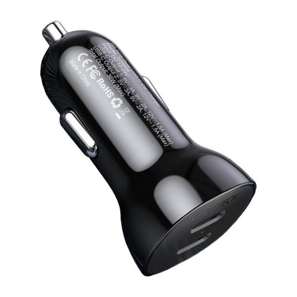Car charger Choetech TC0008 40W 2x USB-C - Image 2