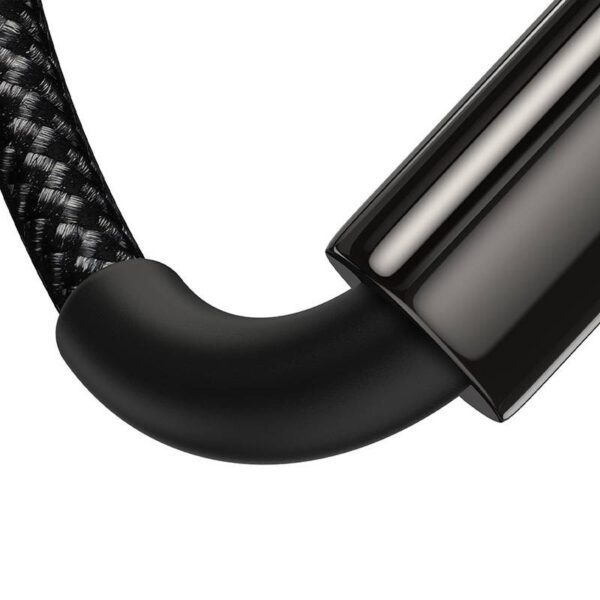 Baseus Tungsten Gold Cable USB to USB-C, 100W, 2m (black) - Image 7