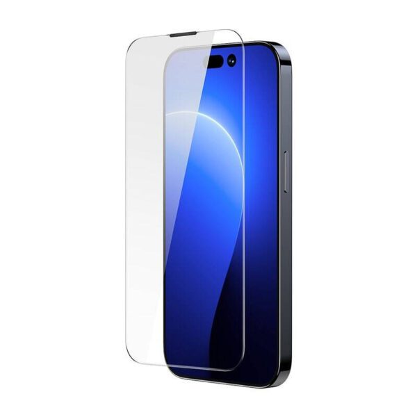 Baseus Crystal Tempered Glass Dust-proof 0.3mm for iPhone 14 Pro (2pcs) - Image 14