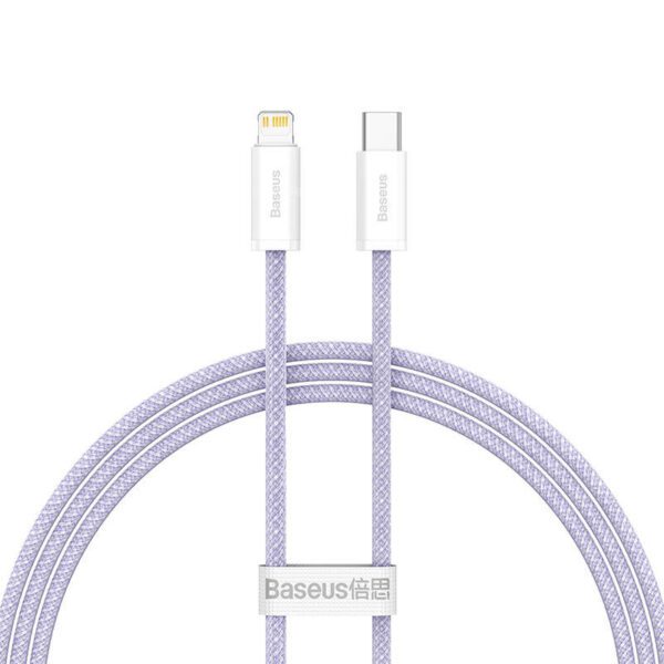 USB-C cable for Lightning Baseus Dynamic 2 Series, 20W, 1m (purple) - Image 2