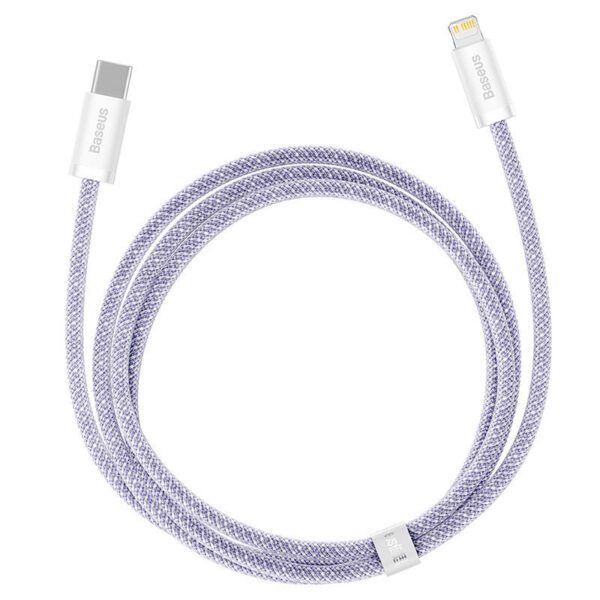 USB-C cable for Lightning Baseus Dynamic 2 Series, 20W, 1m (purple) - Image 3