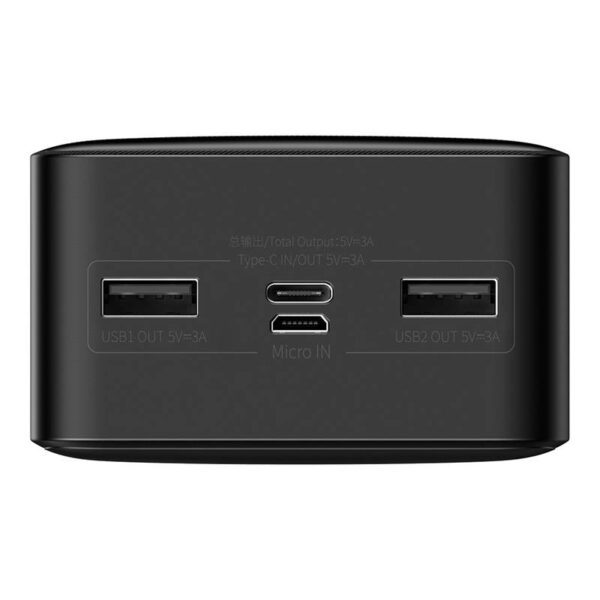 Powerbank Baseus Bipow 30000mAh,15W (black) - Image 6