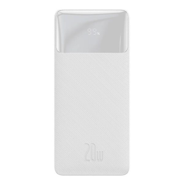 Powerbank Baseus Bipow 30000mAh, 20W (white) - Image 6