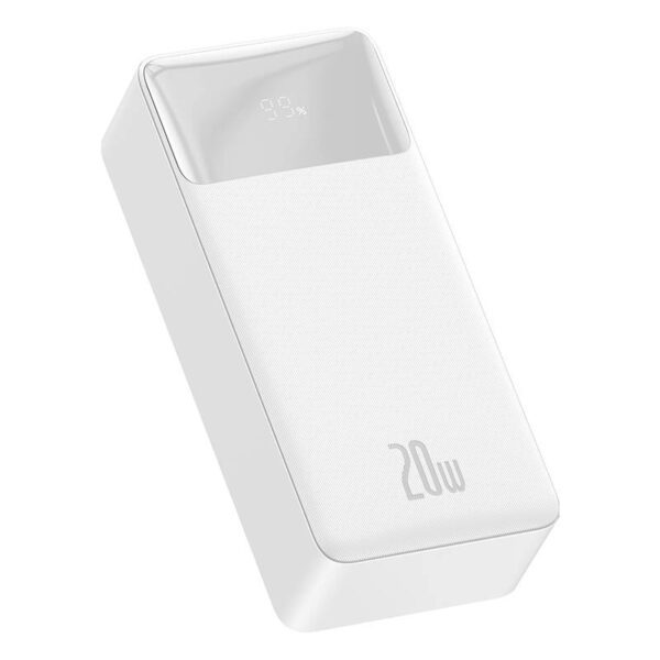 Powerbank Baseus Bipow 30000mAh, 20W (white) - Image 7