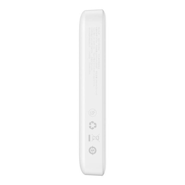Powerbank Baseus Magnetic, 10000mAh, USB-C 20W, MagSafe (white) - Image 3