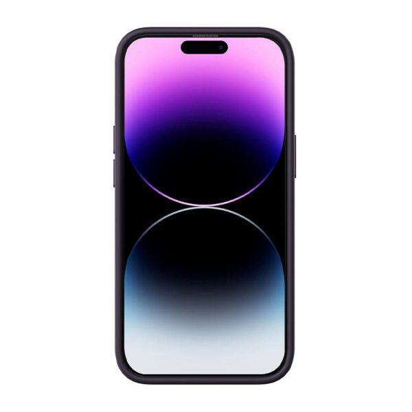 Baseus Liquid Silica Gel Case for iPhone 14 Pro (Elderberry)+ tempered glass + cleaning kit - Image 6