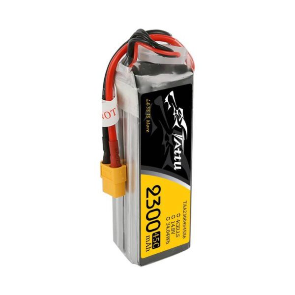 Battery Tattu 2300mAh 14,8V 75C 4S1P XT60 - Image 5
