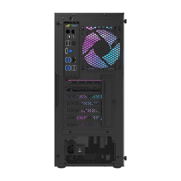 Darkflash DK351 computer case (black) + 4 RGB fans - Image 3