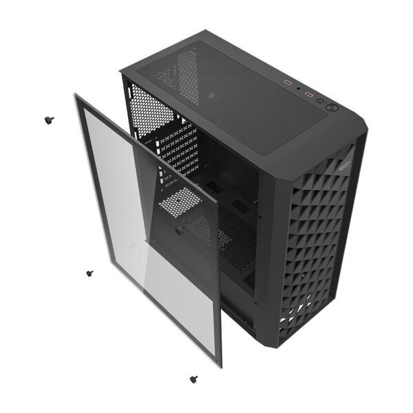 Darkflash DK351 computer case (black) + 4 RGB fans - Image 10