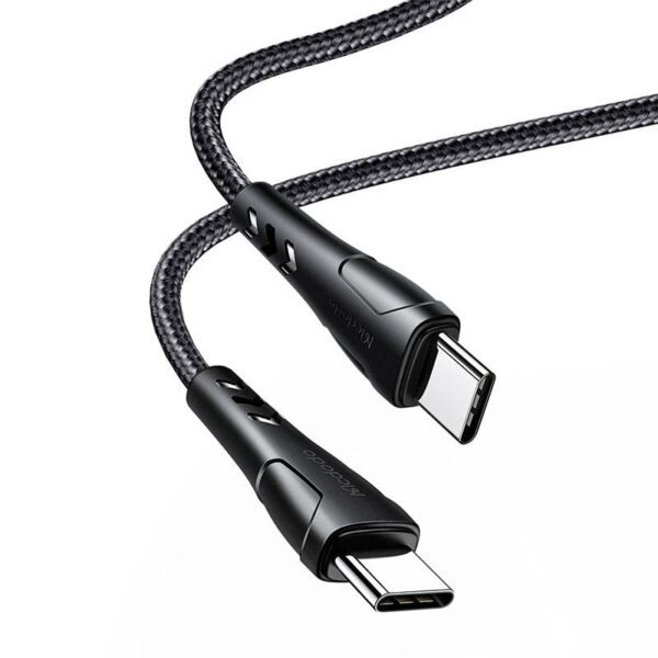 USB-C to USB-C cable Mcdodo CA-7640, PD 60W, 0.2m (black) - Image 2