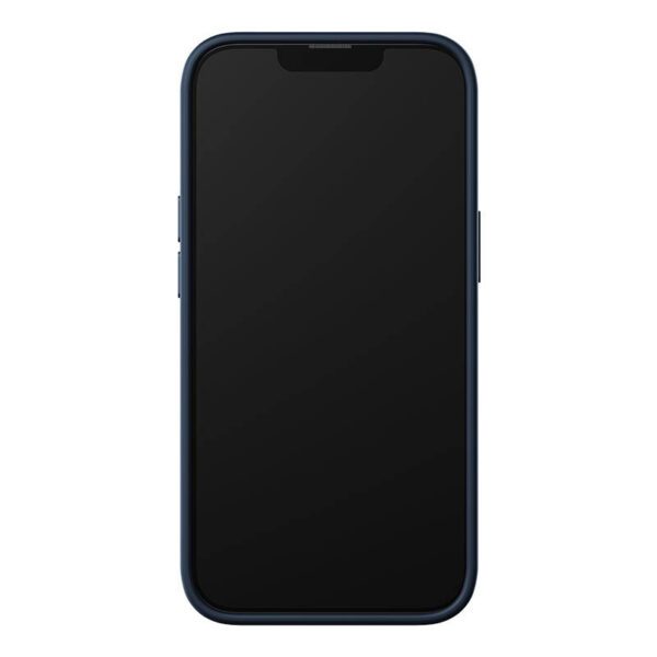 Baseus Liquid Silica Magnetic Case and Tempered Glass set for iPhone 14 Plus (blue) - Image 4
