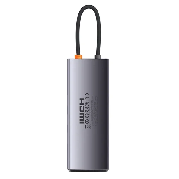 Hub 8in1 Baseus StarJoy Series, USB-C to 3x USB 3.1 + HDMI + USB-C PD + RJ45 + microSD/SD - Image 8