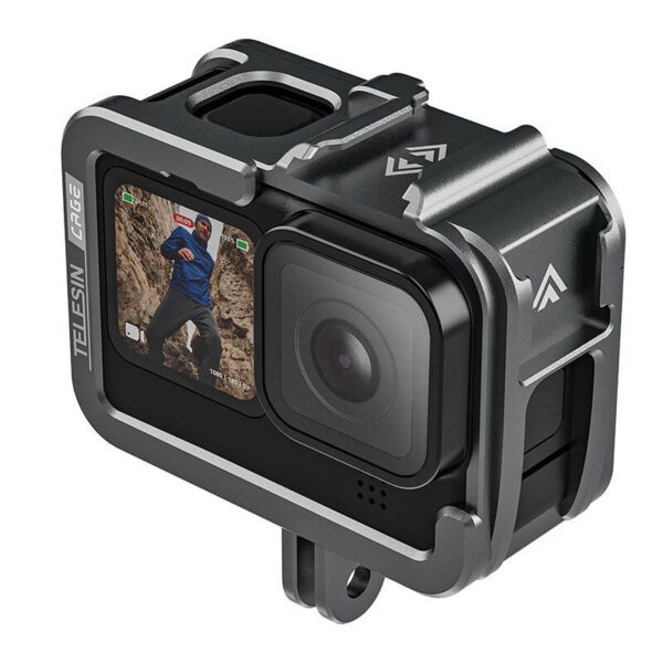 TELESIN Alu cage for GoPro Hero 12/11/10/9 - Image 2