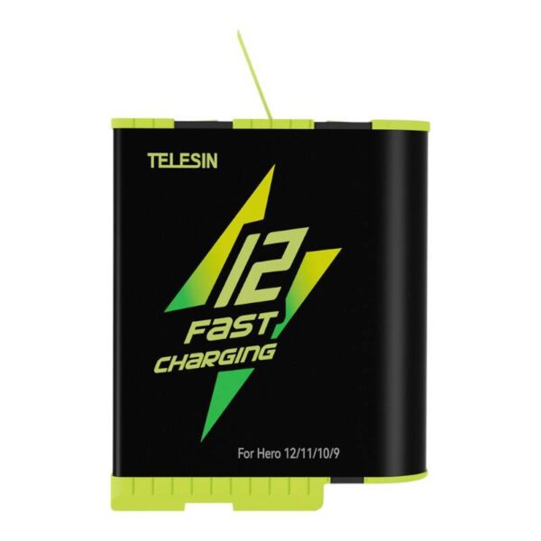 TELESIN Fast charge box +2 battery for GoPro Hero 9/10/11/12 GP-FCK-B11 - Image 6