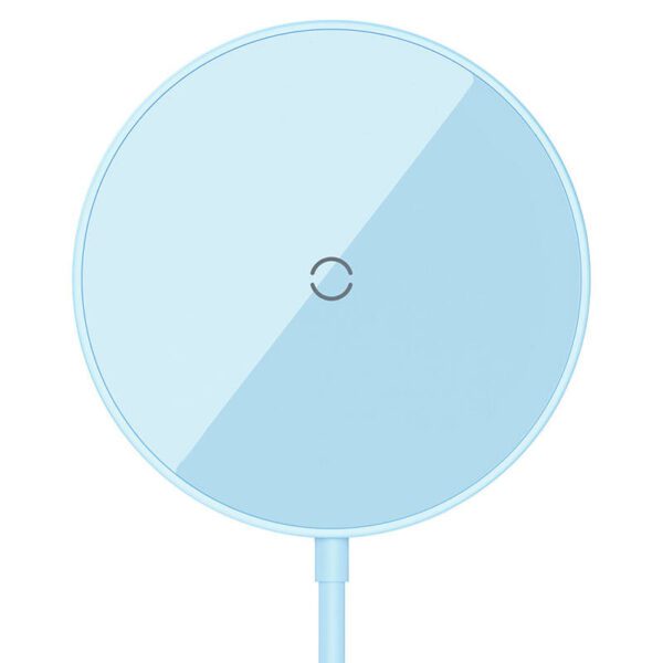 Magnetic Wireless Charger Baseus Simple Mini 3 15W (Blue) - Image 4